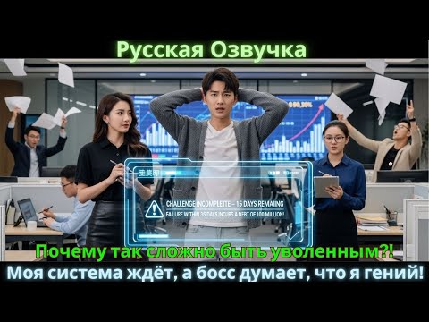 Видео: Почему так сложно быть уволенным?! Моя система ждёт, а босс думает, что я гений!