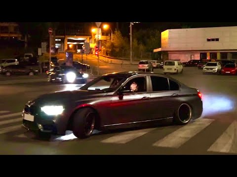 Видео: НОЧНОЙ STREET DRIFT! НАВЕЛИ СУЕТЫ В ЦЕНТРЕ! ОБЗОР НА СТРИТОВУЮ F30