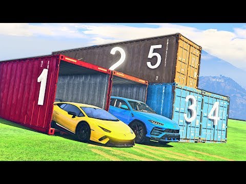 Видео: КОНТЕЙНЕРЫ С ЛАМБОРГИНИ! БИТВА КОНТЕЙНЕРОВ В ГТА 5 Онлайн. Случайный Выбор в ГТА 5