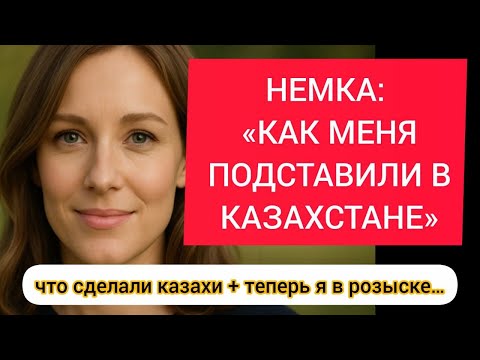 Видео: НЕМКА: «КАК МЕНЯ ПОДСТАВИЛИ В КАЗАХСТАНЕ» – что сделали казахи + теперь я в розыске…