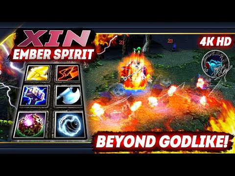 Видео: DotA EMBER SPIRIT - XIN , ULTRA KILL! ГРАМОТНЫЙ СПЛИТПУШ + ПРАВИЛЬНО КУПЛЕННЫЕ ВЕЩИ = ПОБЕДА!🔥