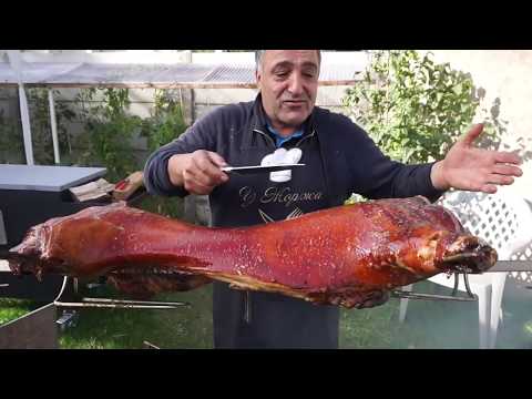Видео: Новое приготовление сочного и вкусного поросёнка на вертеле. Рецепт от Жоржа