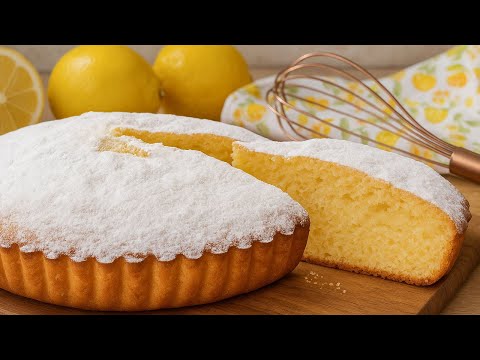 Видео: Lemon Moist: быстрый и легкий французский пирог ♥ Он станет вашей новой классикой!