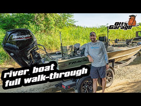 Видео: Полный обзор моих @trackerboats и @MercuryMarine Jet Drive