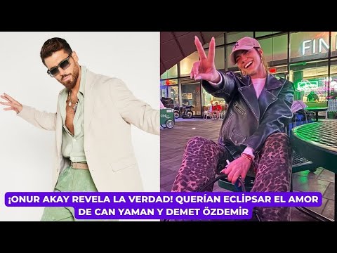Видео: Онур Акай раскрывает правду! Они хотели затмить любовь Джана Ямана и Демет Оздемир 2