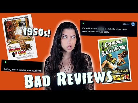 Видео: Реакция на плохие рецензии на мои любимые фильмы ужасов 1950-х годов