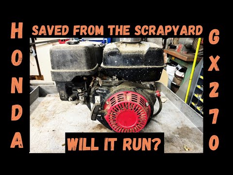 Видео: Техническое обслуживание Honda GX270/Будет ли он работать?