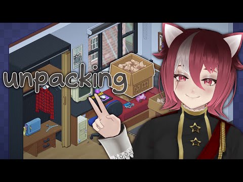 Видео: [RU Vtuber Myauta] Кошка роется в коробках Unpacking