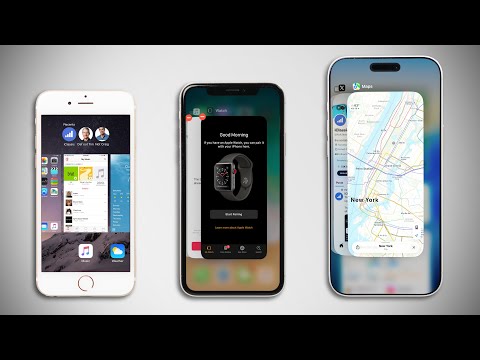 Видео: Переключатель всех основных приложений iOS!