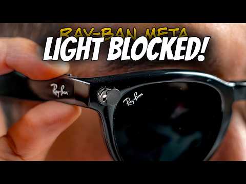 Видео: Насколько эффективны светодиодные блокираторы в очках Ray-Ban Meta?