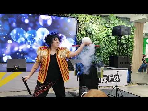 Видео: Шоу мыльных пузырей.