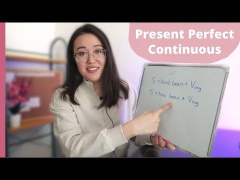 Видео: PRESENT PERFECT CONTINUOUS қазақша | Ағылшын тілі шақтары