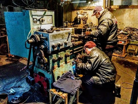 Видео: 16Б16 Токарный станок lathe