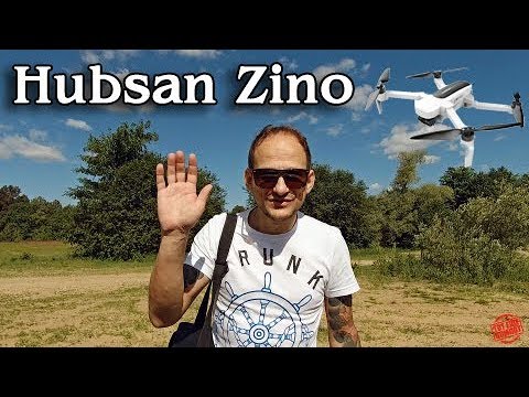 Видео: Hubsan Zino -  обзор и первый полет на квадрокоптере.