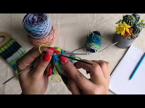 Видео: Пятка "БУМЕРАНГ"! Или как связать пятку укороченными рядами!