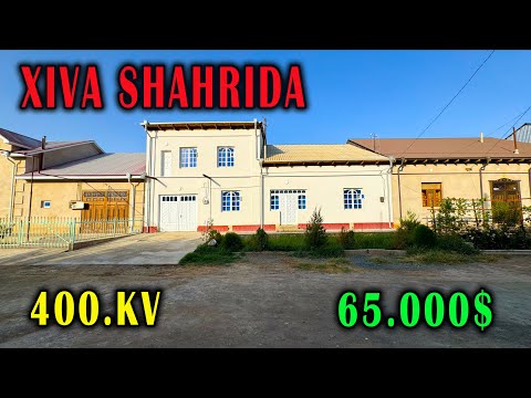 Видео: ХИВА ШАХРИДА🔥ЯШАШГА ТАЙЁР 400.КВ.М🔥ХОВЛИ ЖОЙ🔥ЗУДЛИК БИЛАН СОТИЛАДИ🔥ЦЕНА: 65.000$ ГАЛИШИЛАДИ 🤝✅