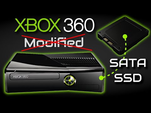 Видео: Xbox 360: SATA SSD на стандартной консоли — настройка и тесты производительности