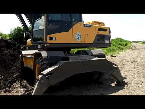 Видео: Volvo ew 205d. 5 месяцев работы.