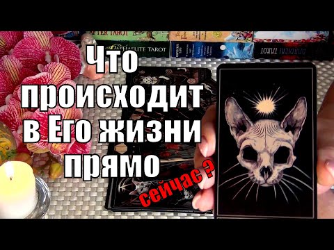 Видео: 🧡ЧТО ПРОИСХОДИТ В ЕГО ЖИЗНИ ПРЯМО СЕЙЧАС? 🍀♥️ Гадание Таро