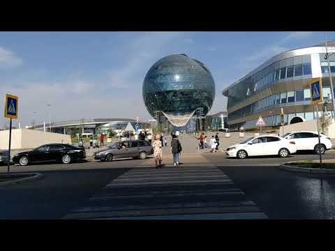 Видео: Нур-Султан (Астана). День 1. Прогулка по городу. Mega Silk Way