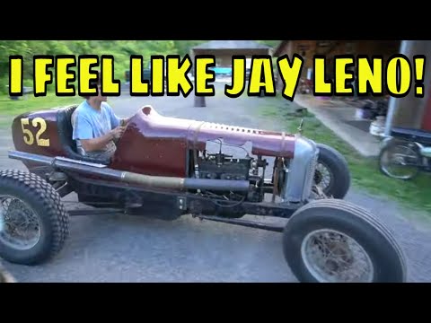 Видео: За рулем гоночного автомобиля Miller 1920-х годов с кузовом для грунтовой трассы.