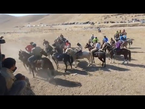 Видео: Бузкаши дар деҳаи Чинори  Ш.Панҷакент 11.10.2025