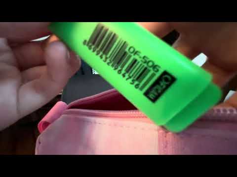 Видео: Собираю рюкзак в школу #backtoschool#asmr#хочуврек#собираюрюкзаквшколу#