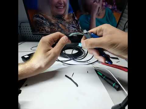 Видео: оптический HDMI Режем/Чиним что внутри???