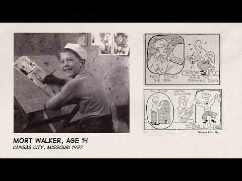 Видео: Reveille – Семейное наследие в комиксах (документальный фильм о Битле Бейли)