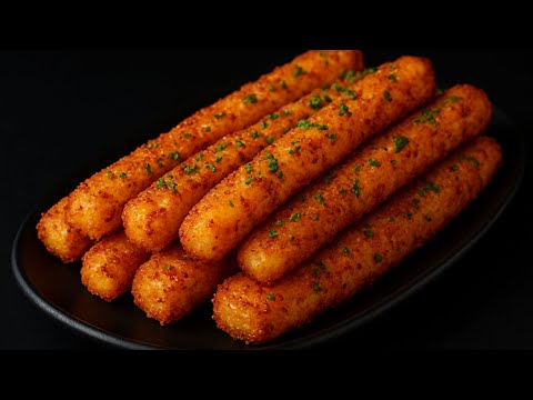 Видео: Есть 2 картофелины? Попробуйте эту супервкусную закуску всего за 10 минут!