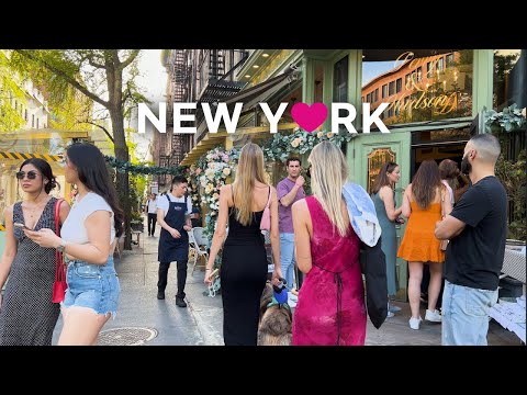 Видео: [4K] Нью-Йорк: пятничный вечер в Вест-Виллидж💃🥳 Аперитив у Данте🍹🍸Апр. 2023
