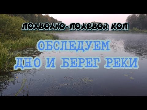 Видео: ОБСЛЕДУЕМ ДНО И БЕРЕГ РЕКИ