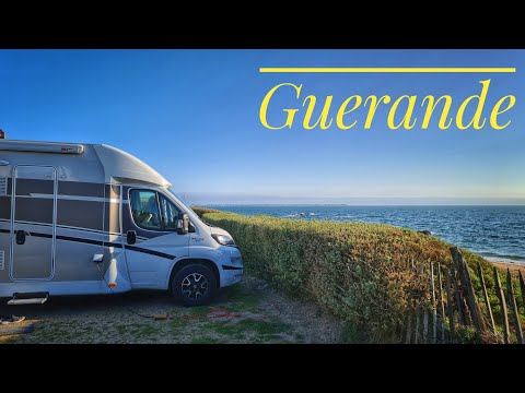 Видео: На автодоме по Бретани. Утиный челлендж. Геранд/Guerande- столица соли. Как добывают соль.