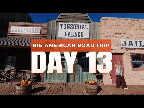 Видео: Большое дорожное путешествие по США. День 13. Ковбойский городок Огаллала