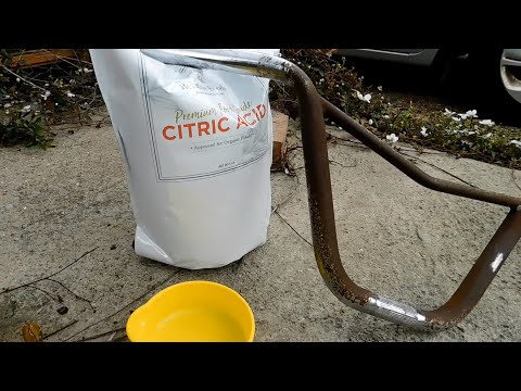 Видео: Три хороших способа удалить ржавчину с рамы.