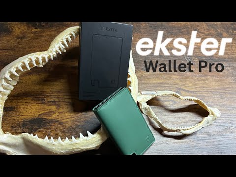Видео: Тонкий кошелек Ekster Wallet Pro, вмещающий до 14 карт