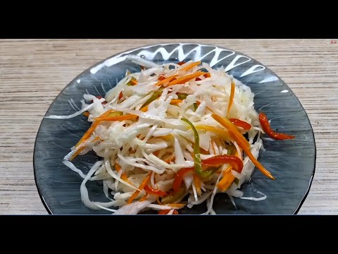 Видео: Быстрая маринованная капуста за 2 часа