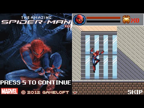 Видео: The Amazing Spider-Man/Новый Человек-Паук (Series40v2) - Прохождение Java игры