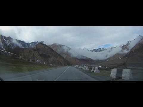 Видео: Южная Осетия : Дорога из Цхинвала до МАПП Нижний Зарамаг