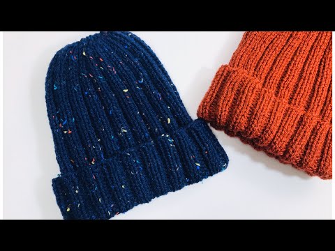 Видео: ЛЕГКАЯ ВЯЗКАЯ ШАПКА С РЕБРЫШКОЙ ДЛЯ ВСЕЙ СЕМЬИ, ОДИН РАЗМЕР ПОДХОДИТ БОЛЬШИНСТВУ, ЛЕГКАЯ ВЯЗКА, В...