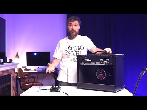 Видео: Правильное подключение Digitech Trio+ к комбоусилителю Boss KATANA 100MK II без использования петли