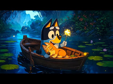 Видео: Bluey и текущий ручей 🌊🎇 Успокаивающая музыка для сна со звуками воды для спокойных снов
