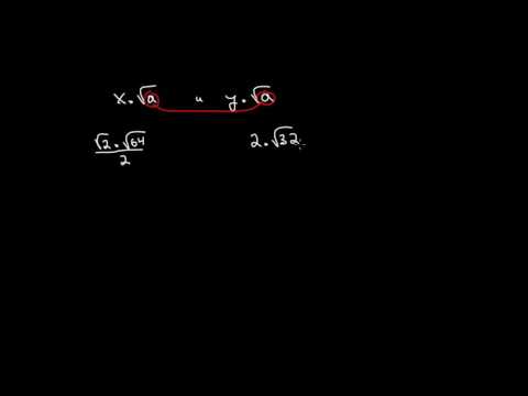 Видео: Математика 9 клас. Преобразуване на изрази съдържащи квадратен корен.