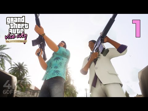 Видео: ВОЗВРАЩЕНИЕ В ВАЙС-СИТИ — GTA: VICE CITY (DEFINITIVE EDITION) [4K] | ПРОХОЖДЕНИЕ #1 РУССКАЯ ОЗВУЧКА