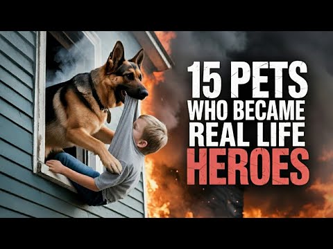 Видео: 15 животных-героев, спасших человеческие жизни