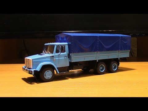 Видео: Сборка модели ЗиЛ 133Г40 AVD models
