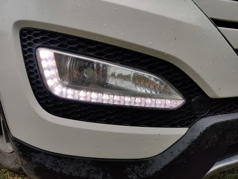 Видео: Ремонт ходовых огней Hyundai Santa Fe III/Разбираем ПТФ