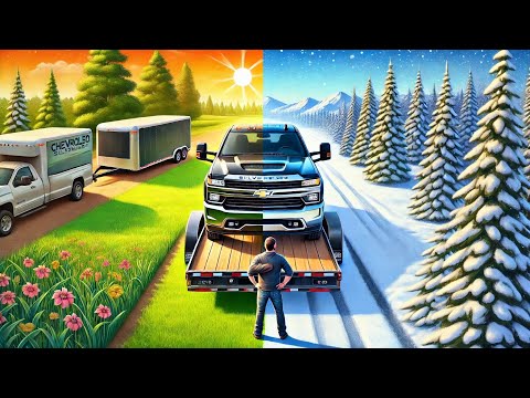 Видео: Зима и лето в одно время