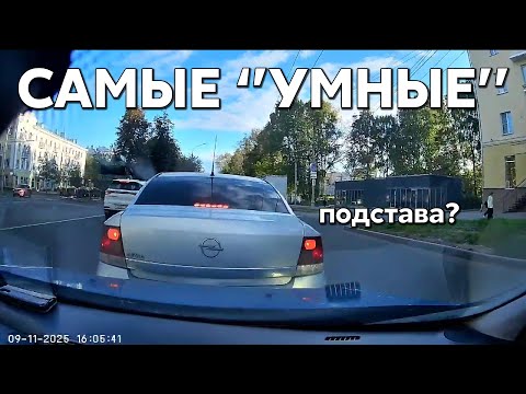 Видео: Подборка САМЫХ "УМНЫХ" водителей #1185