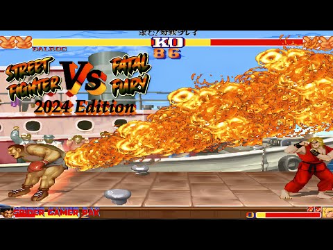Видео: Самый эпичный бой команды Рю шокирует Fatal Fury Worriers — Street Fighter Vs Fatal Fury 2024 Edi...